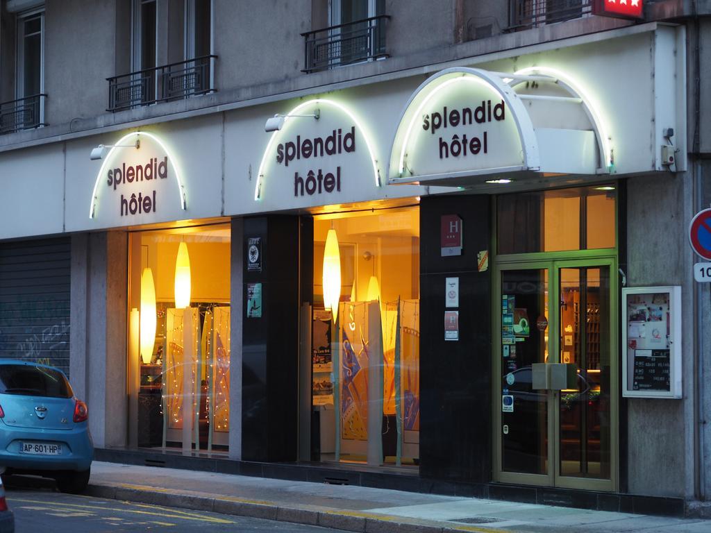 Splendid Hotel Grenoble Centre Gare Eksteriør billede